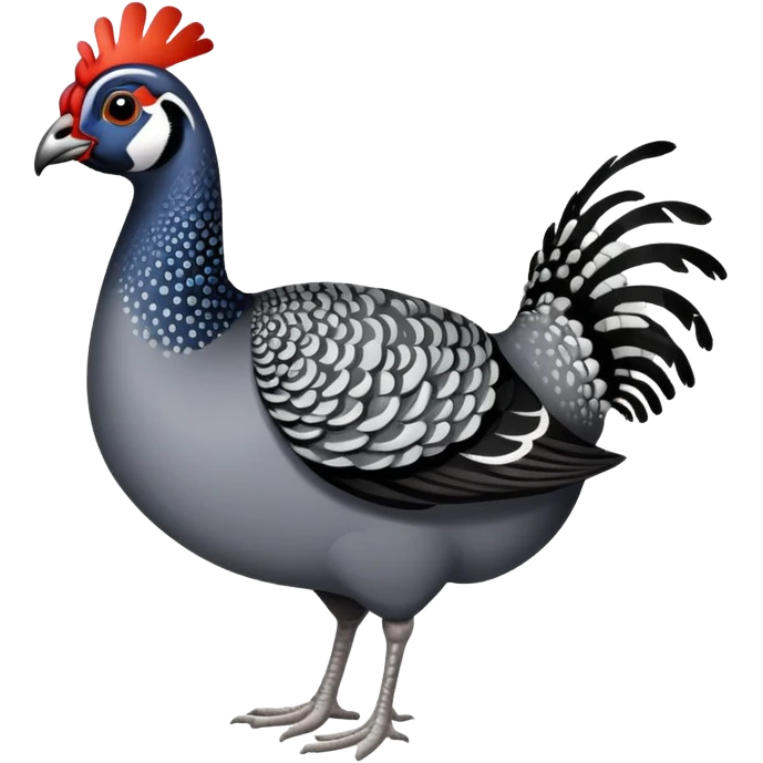 
Guinea fowl emoji