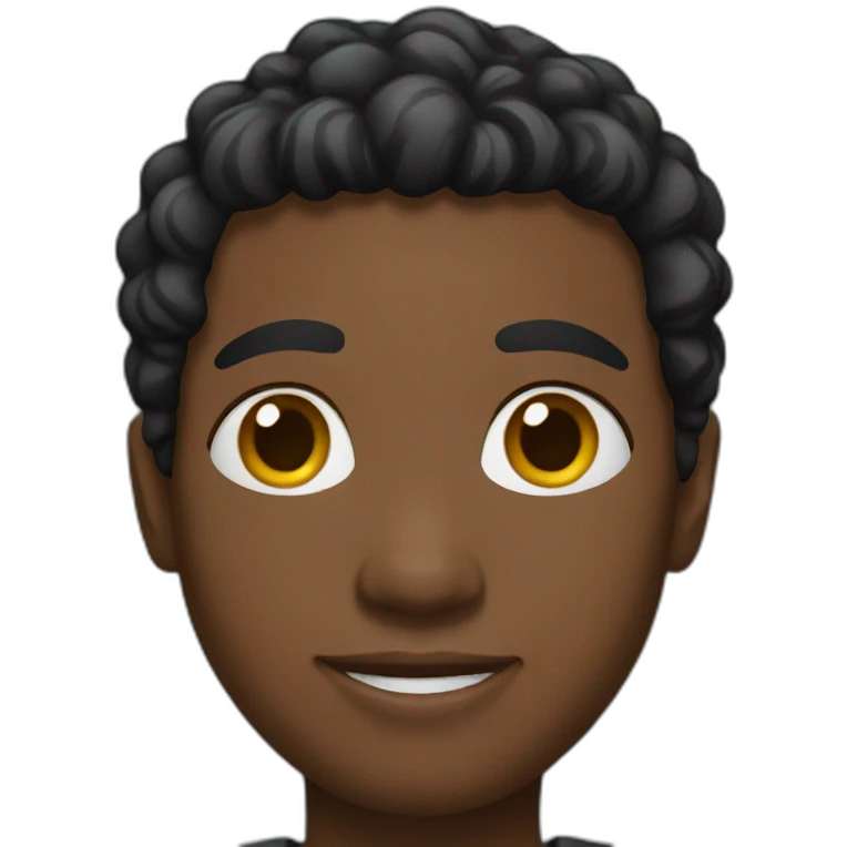 black person emoji