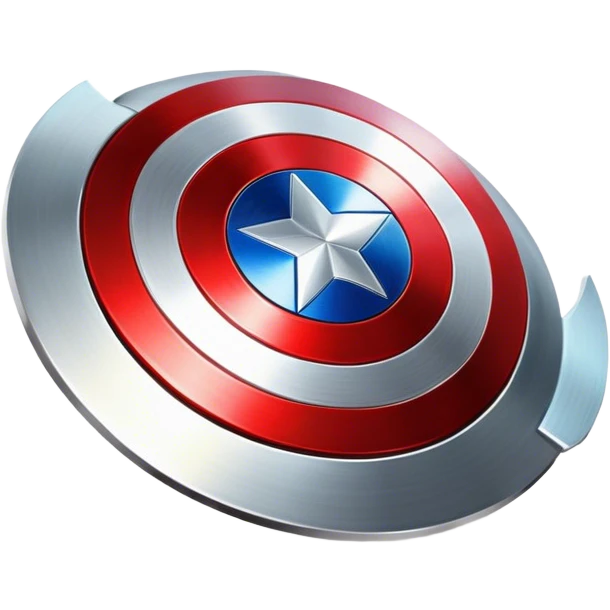 captain america's shield emoji