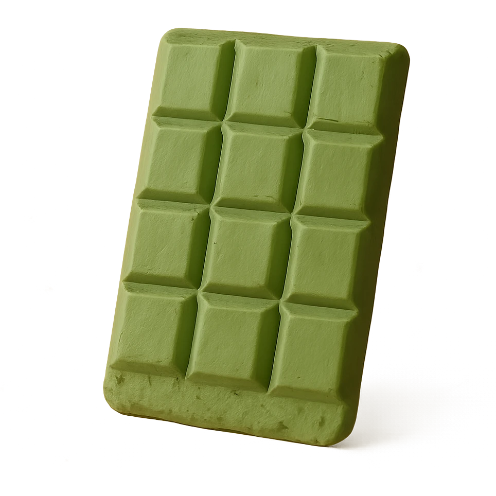 matcha chocolate bar emoji