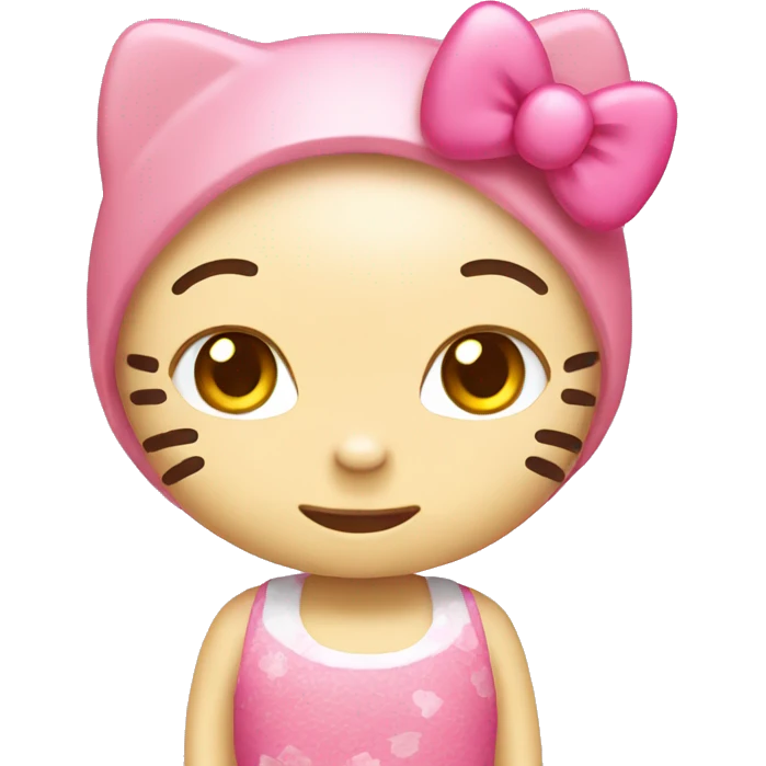 Hello kitty emoji