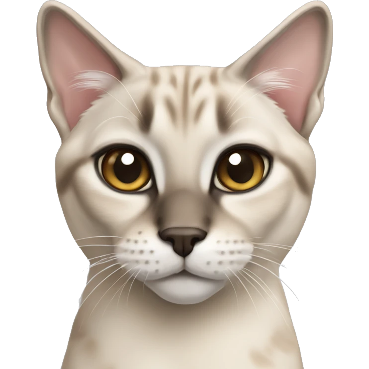 Lynx point Siamese  emoji