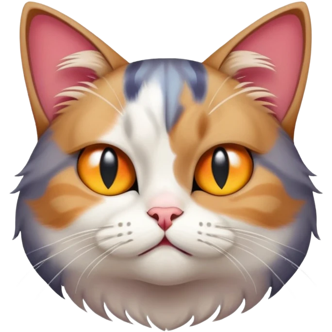 annoyed cat showing butt ad a disrespectful gesture emoji
