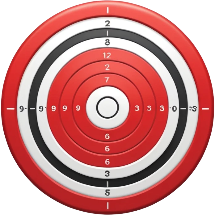 Red-white bullseye target emoji