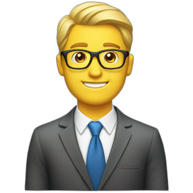 Real estate agent emoji