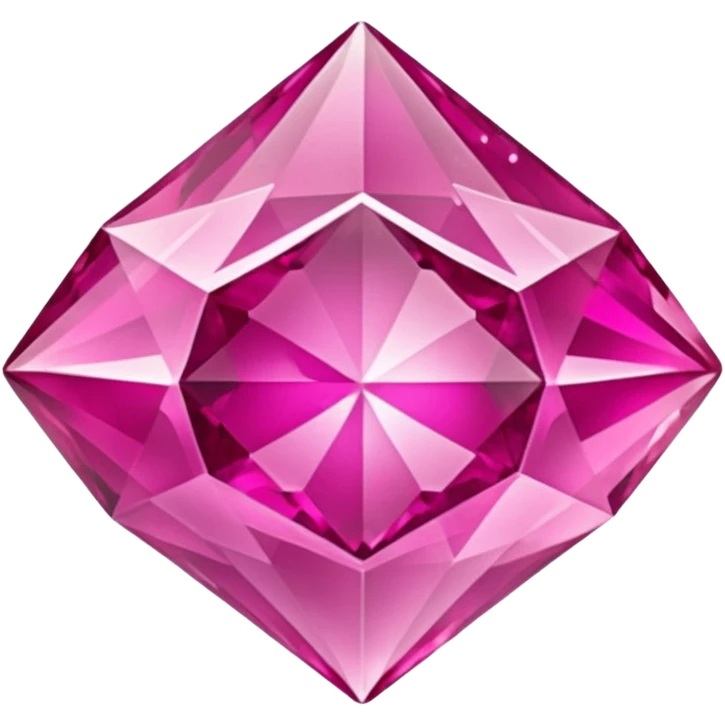 pink with gold tones gemstone emoji