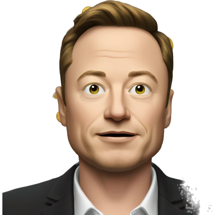 Elonmusk crypto King  emoji