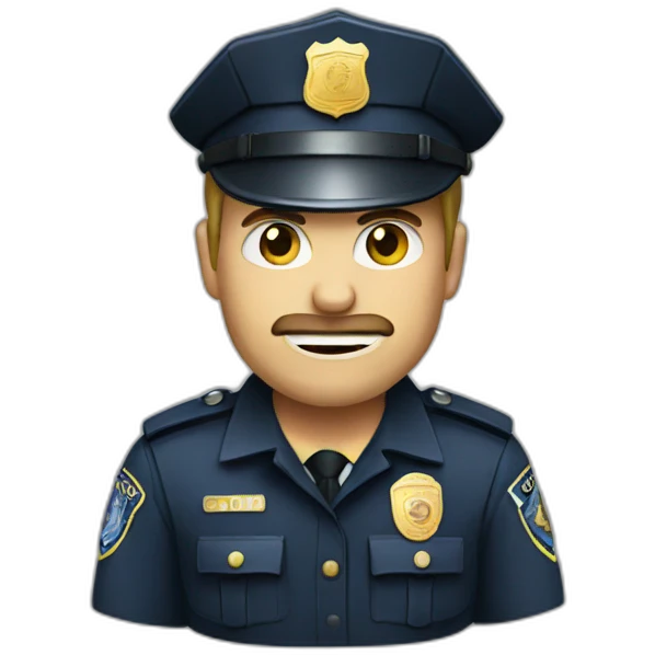  police scam emoji