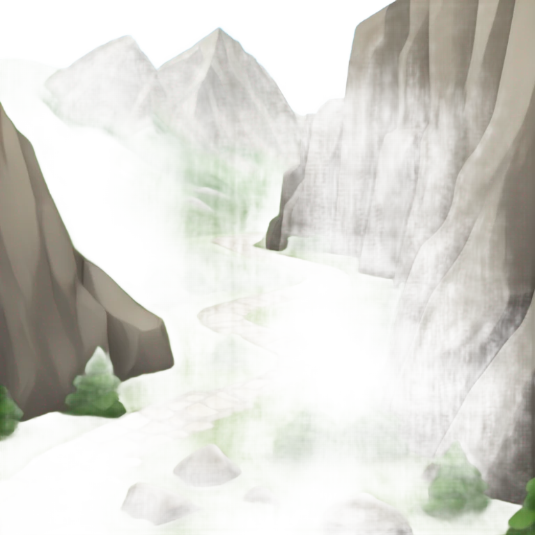 mountain trail emoji