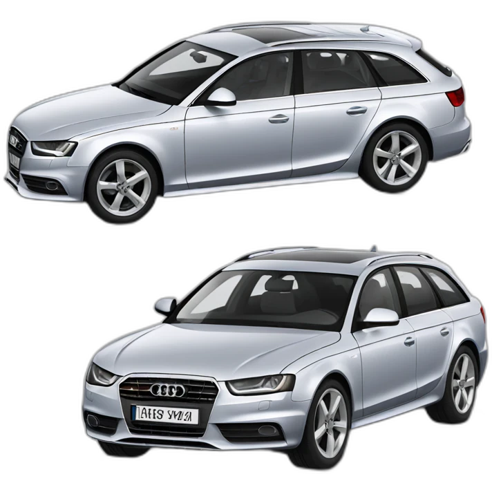 Audi A4 break emoji