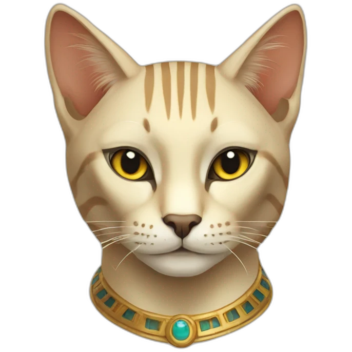 Egyptian cat emoji