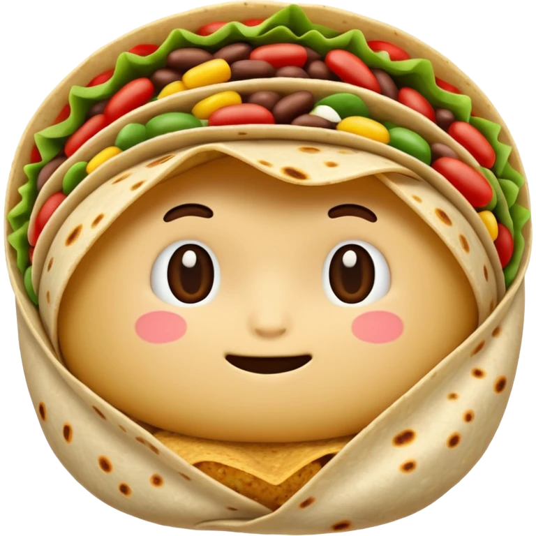 Bean burrito emoji