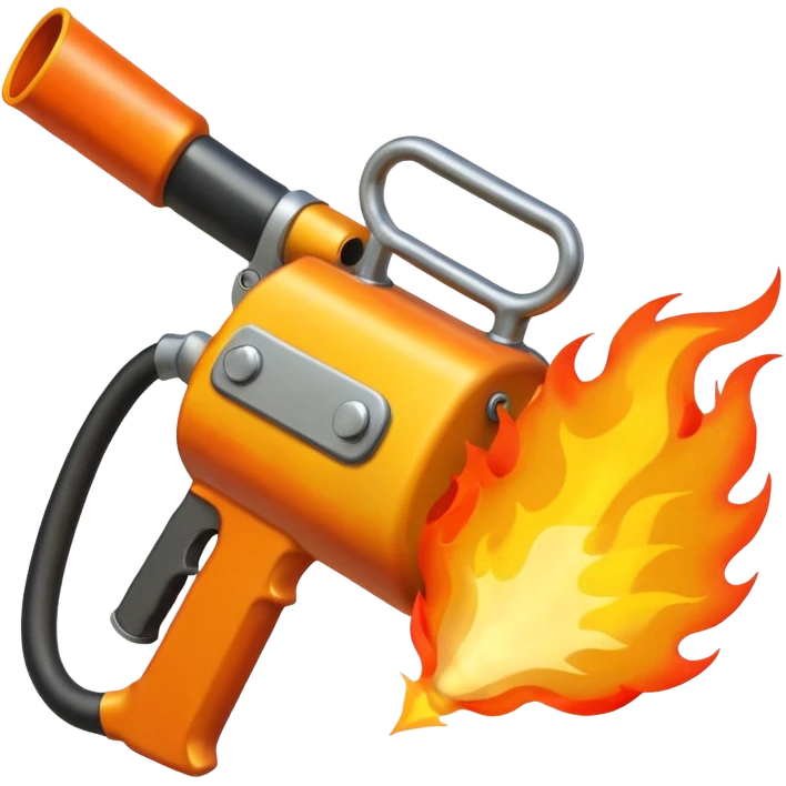 flame thrower  emoji