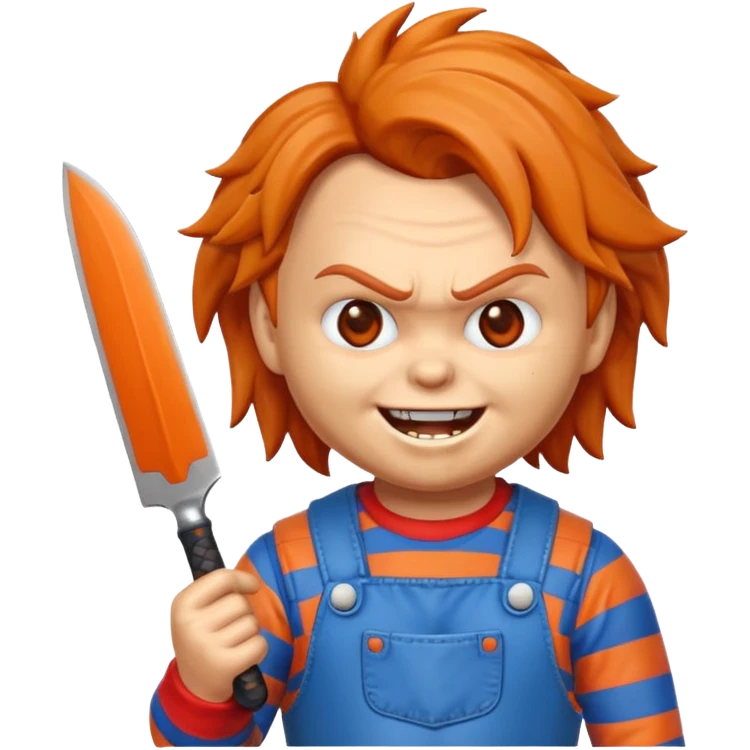 Un emojin de chuky emoji