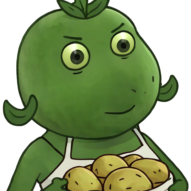 woman  potato emoji