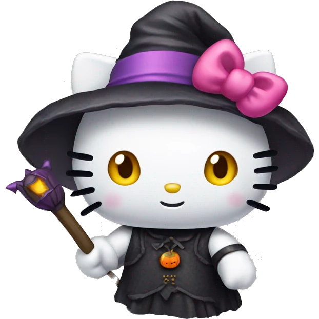 Hello kitty Halloween  emoji