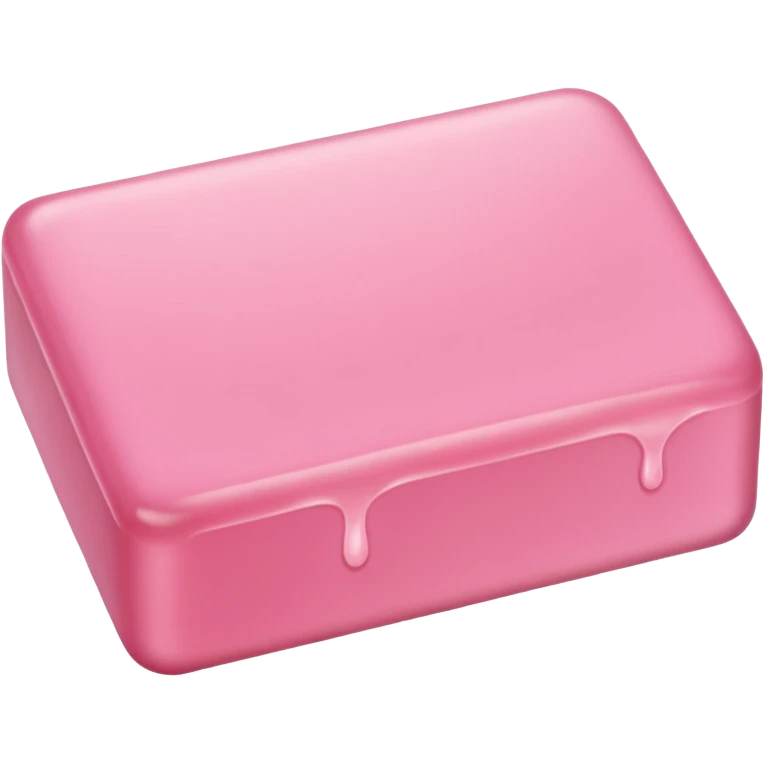 pink soap emoji