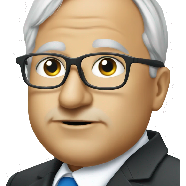 Swedish politician Nooshi Dadgostar with glasses emoji