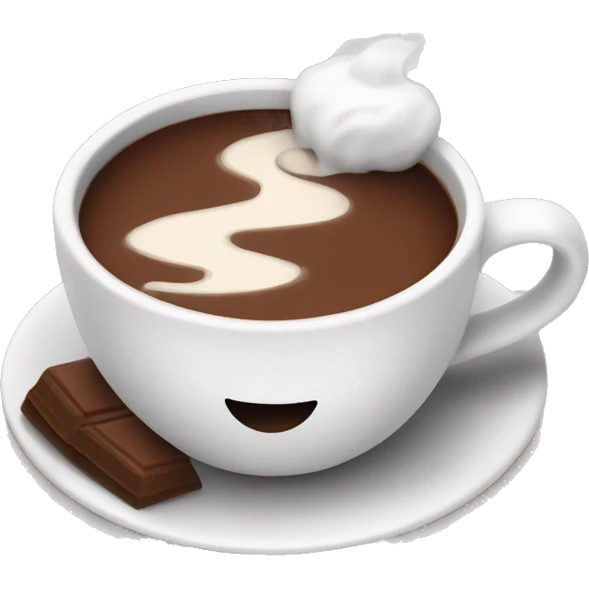 hot chocolate  emoji