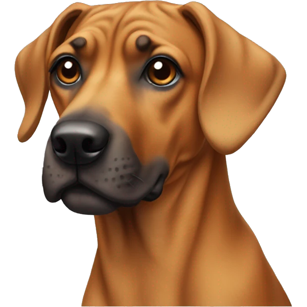 ridgeback dog emoji