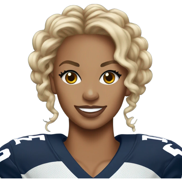 beyoncé penn state jersey emoji