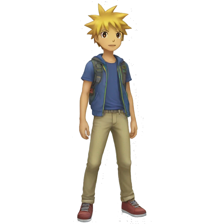 Digimon-Pokémon full body emoji