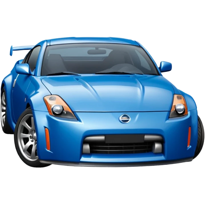Blue Nissan 350Z emoji