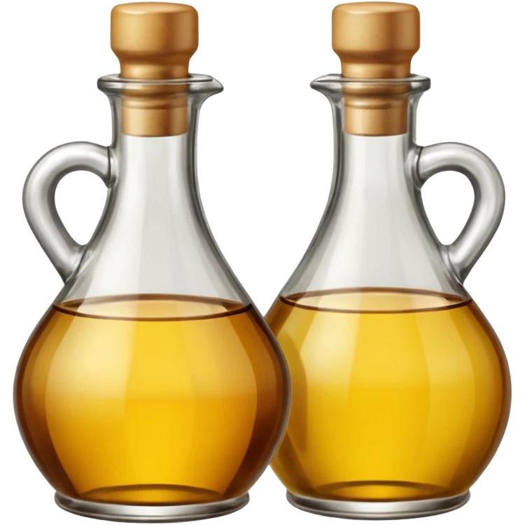 Oil and vinegar bottles  emoji