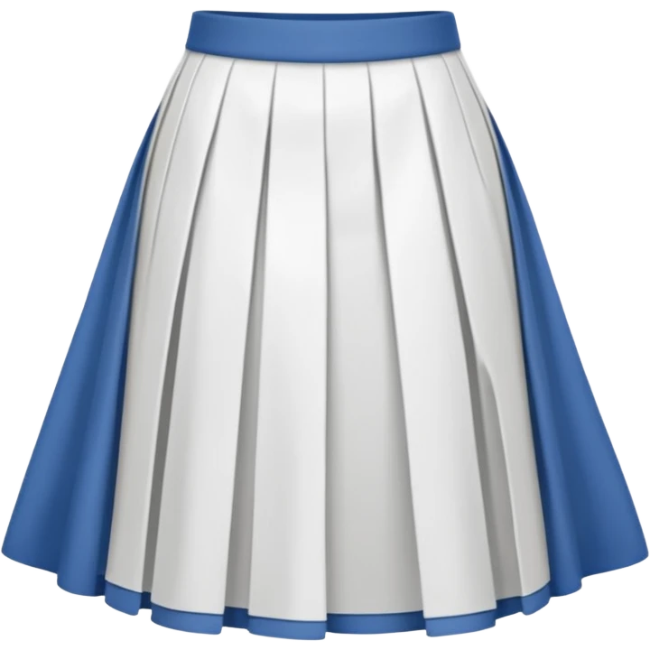 White skirt emoji