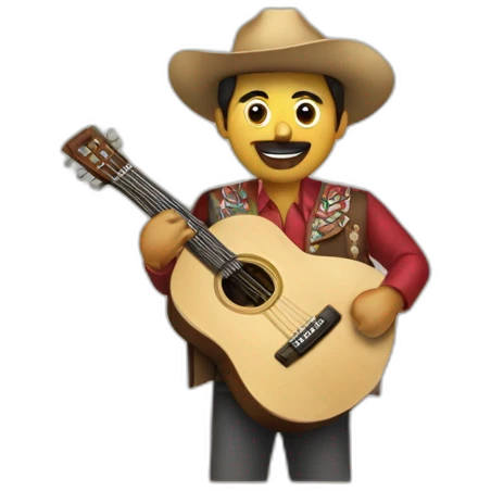 acordeonista de mpusica regional mexicano emoji