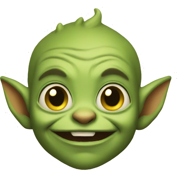 Goblin baby emoji