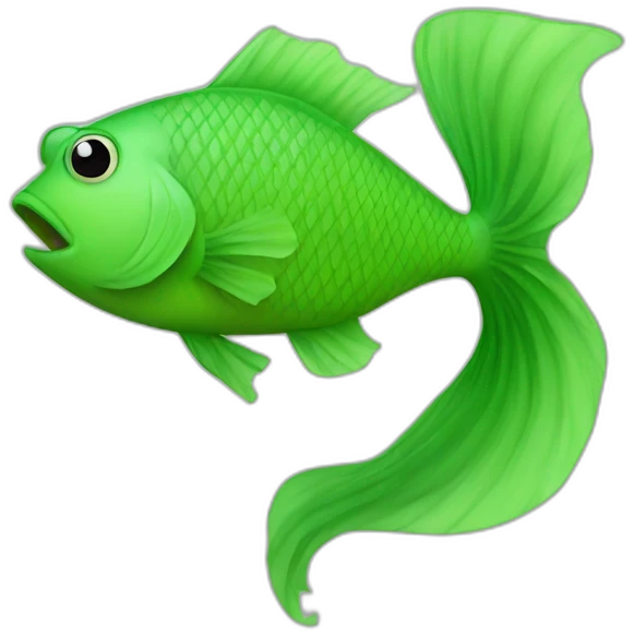 green fish emoji