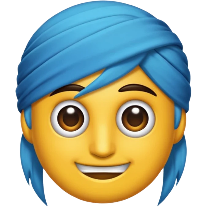 Mavi işaret emoji