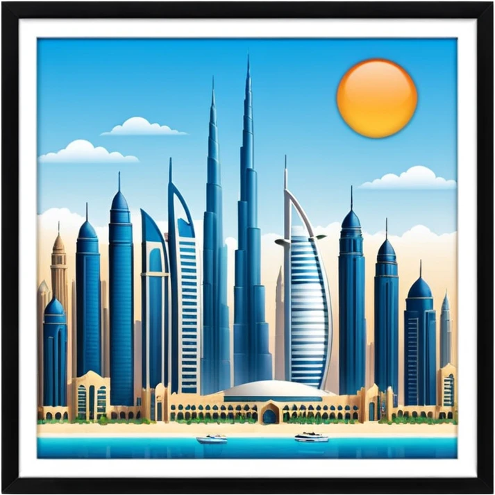 dubai emoji