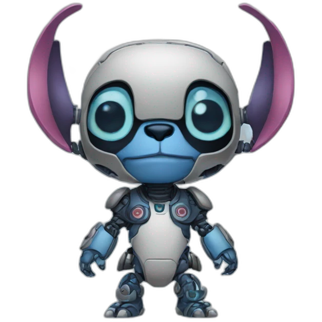 stitch cyborg emoji