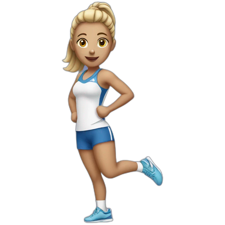 Sport girl emoji