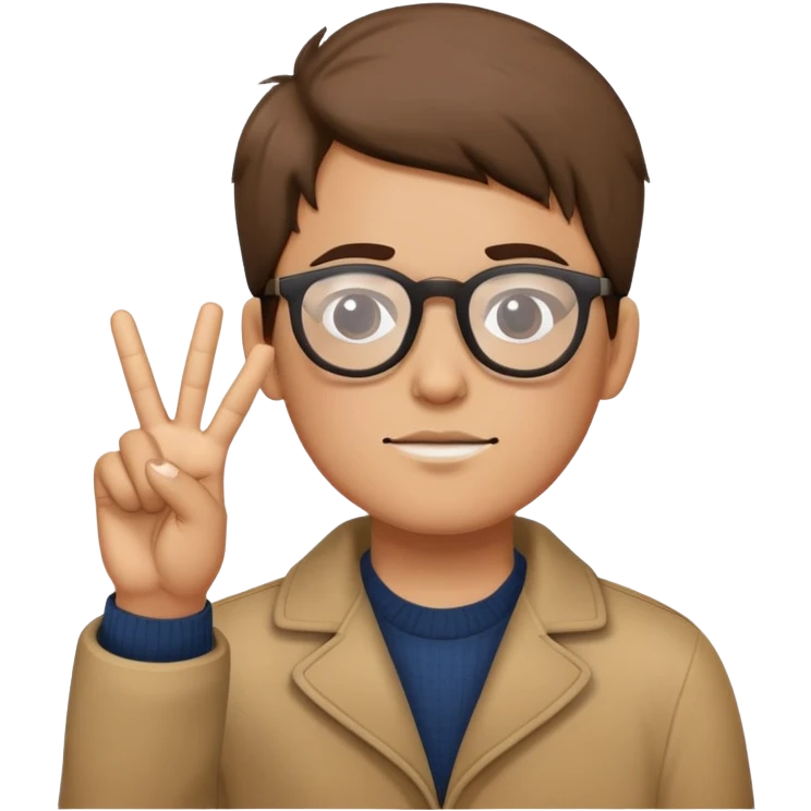 🤓✌️🥶 emoji