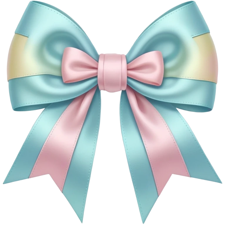 Pastel bow emoji