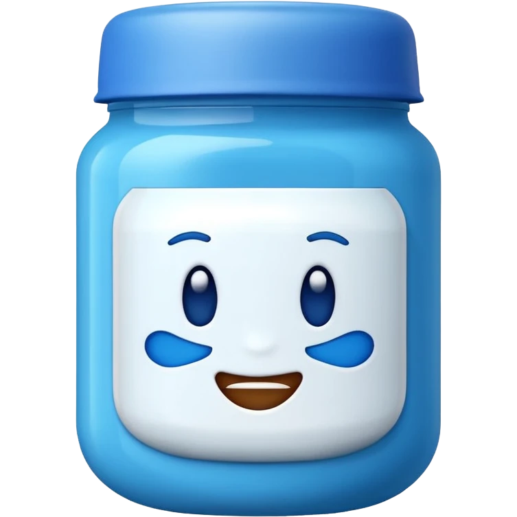 create an Apple style emoji of Vicks Vaporub - make sure to capture the logo correctly emoji