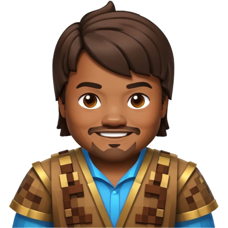 Minecraft Movie Jack Black emoji