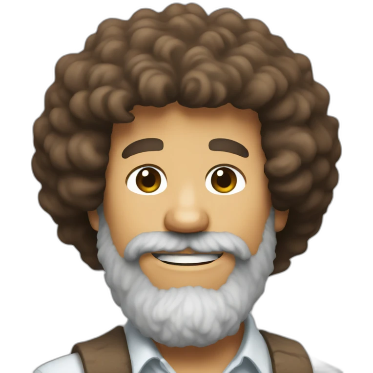 Bob ross emoji
