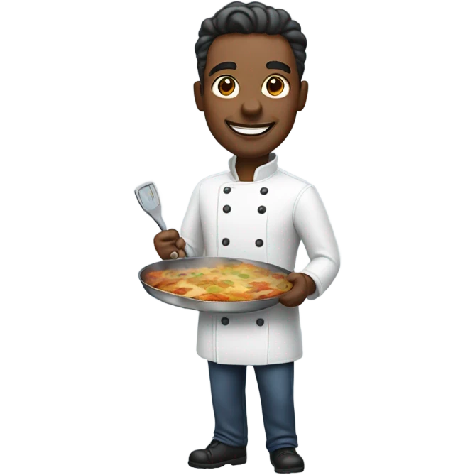 a man who is a good cooker emoji