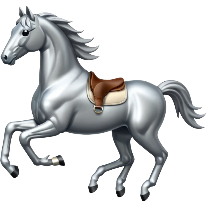 Ford mustang metallic  horse  emoji