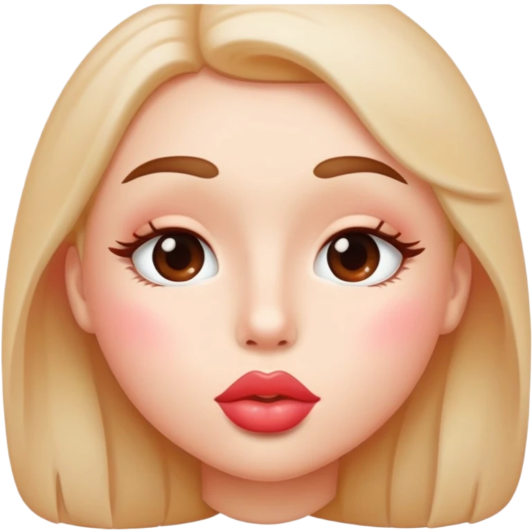 Kissy face emoji
