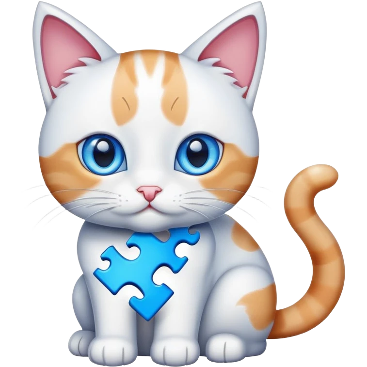 🐱🩵⚡️🧩 emoji