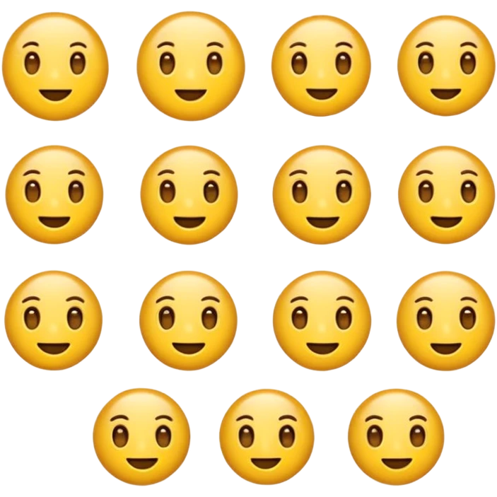 классический желтый эмодзи только он пожимает плечами emoji