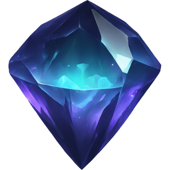 Dark aether crystal emoji