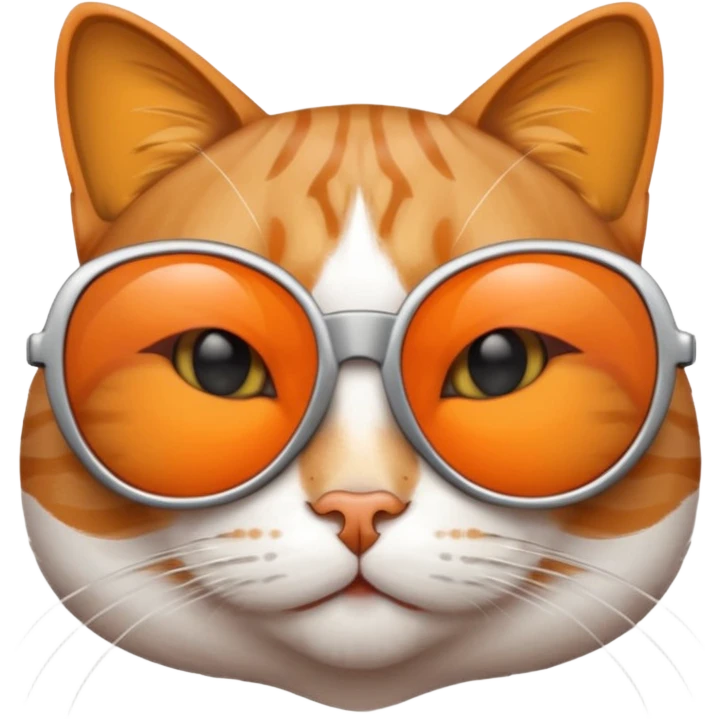 Cat wearing sunglasses emoji