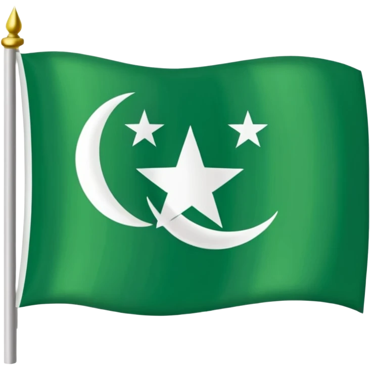 Azad Kashmir flag emoji