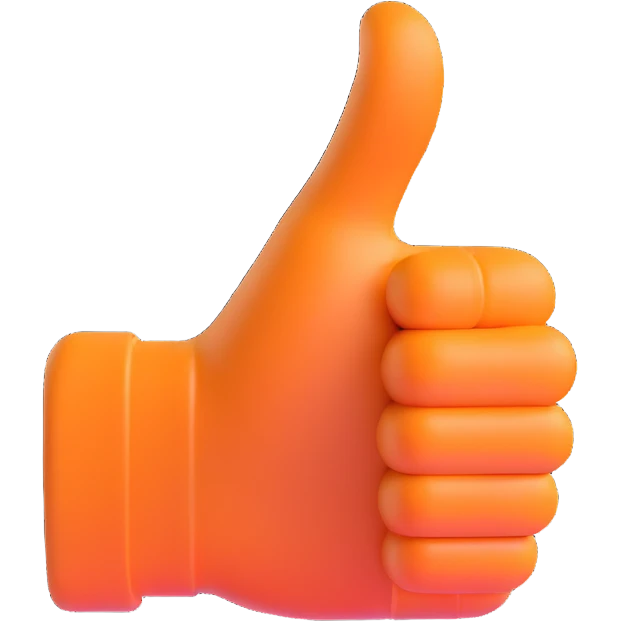 thumbs up emoji